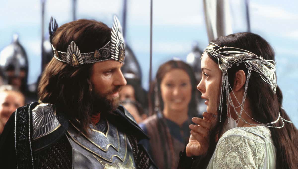 Yüzüklerin Efendisi Testi Aragorn ve Arwen
