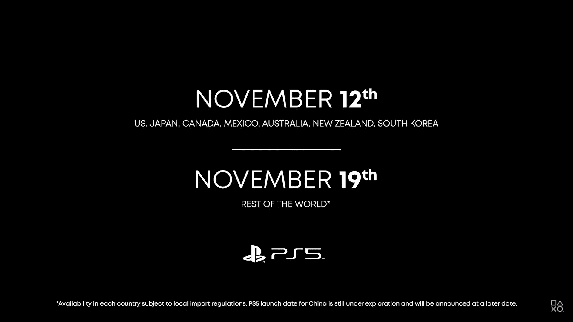 Playstation 5 Çıkış tarihi