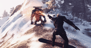 The Witcher 3 snowboard