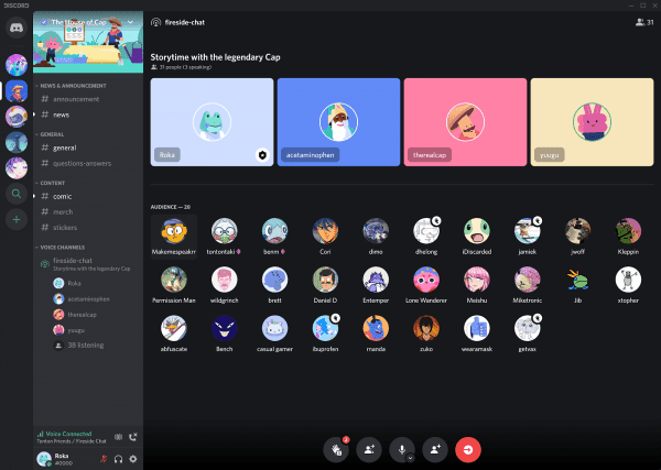 discord sahne kanalları