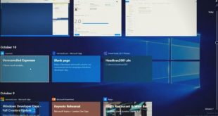 windows 10 timeline özelliği