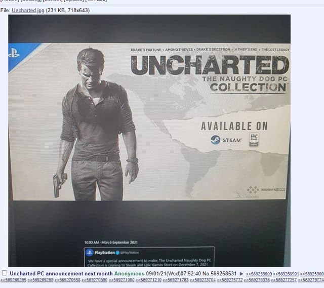 uncharted pc