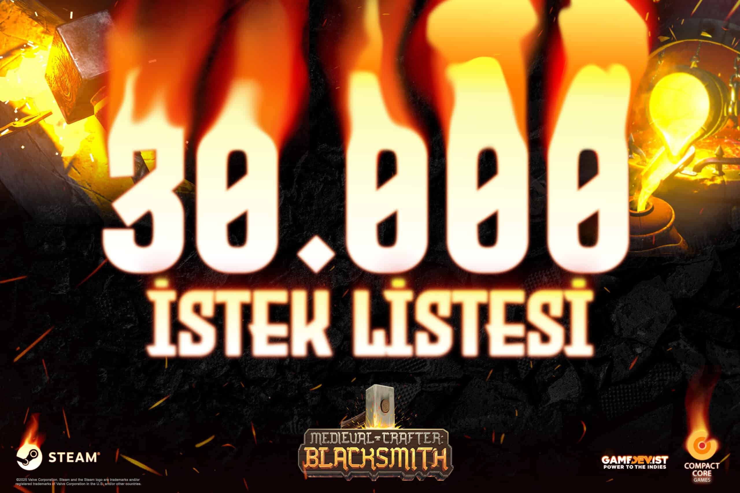 medieval crafter blacksmith steam istek listesi